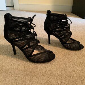 Nine West Sexy Lace-Up bootie pumps